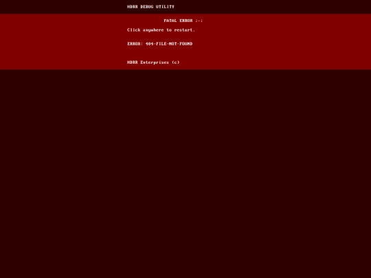 not_found screenshot