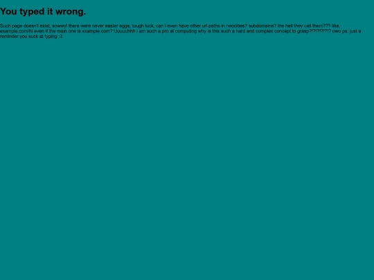 not_found screenshot