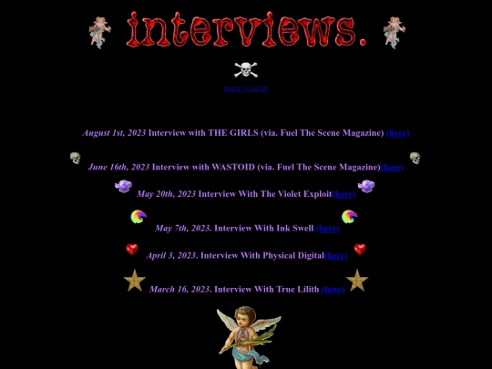 INTERVIEWS screenshot