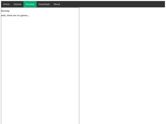 develop screenshot