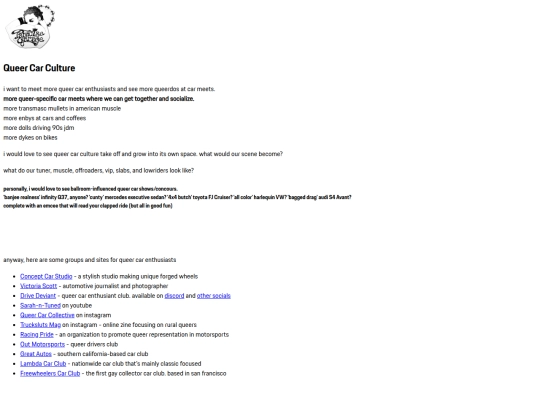 queercarculture screenshot