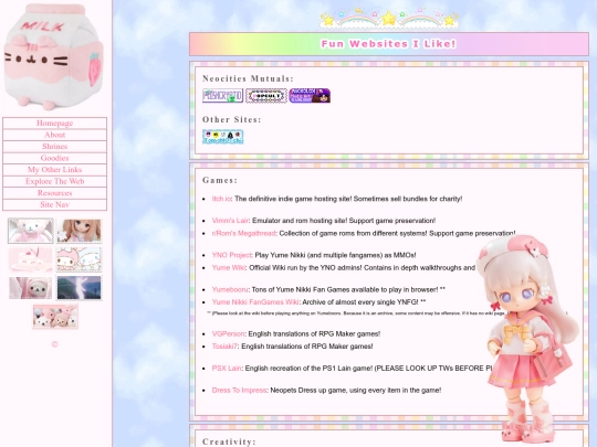 websites screenshot