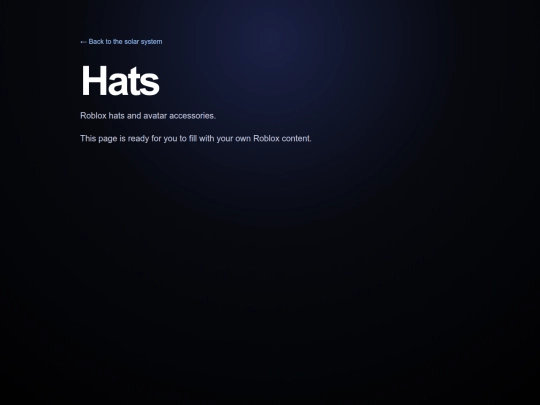 hats screenshot
