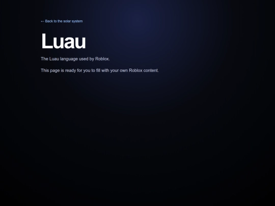 luau screenshot