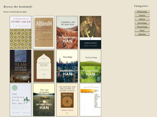 bibliothek/bookshelf screenshot