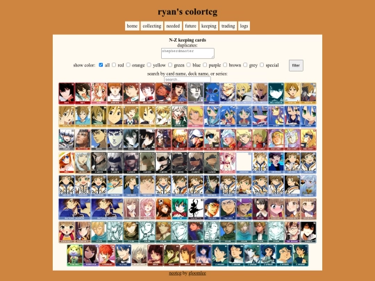 keepingcardsN-Z screenshot