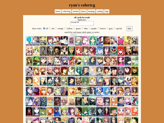 tradingcardsall screenshot