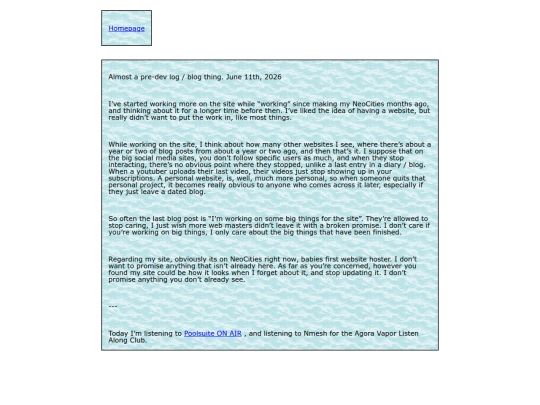 blog screenshot