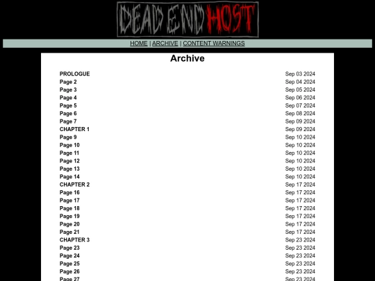 archive screenshot