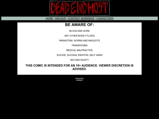 warning screenshot