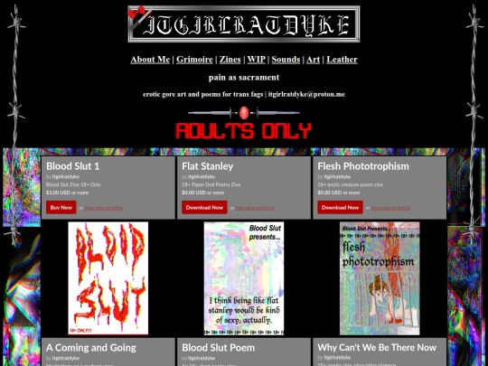 zines screenshot