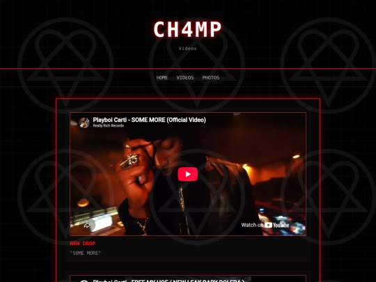 videos screenshot
