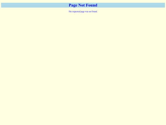 not_found screenshot