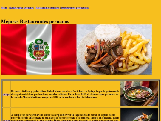 indexperu screenshot