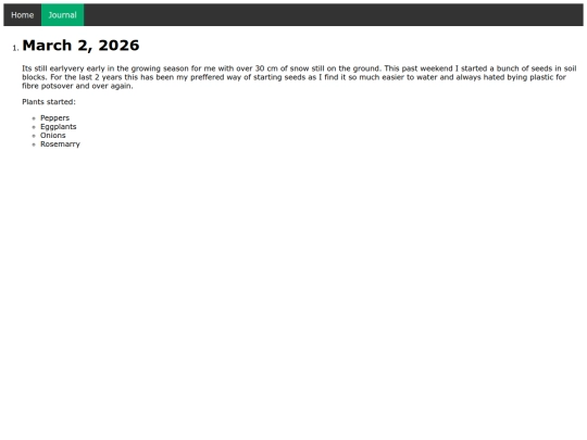 journal screenshot