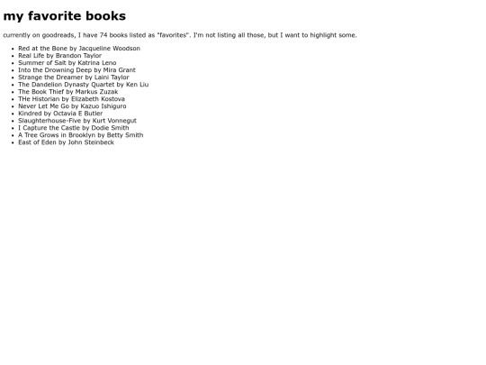 books screenshot