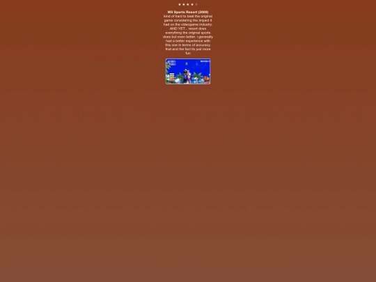 game/resort screenshot