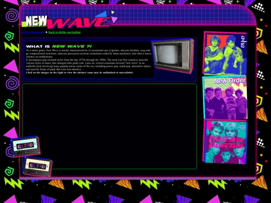shrines/newwave screenshot