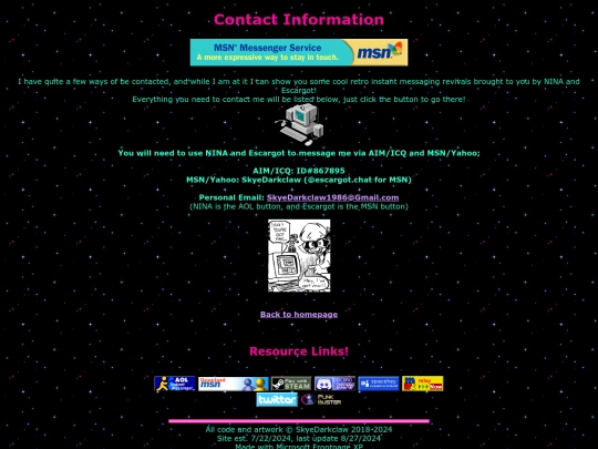 contact screenshot