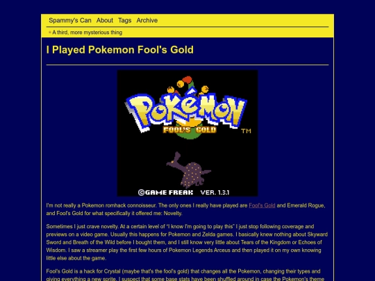 posts/2024-10-12-I-Played-Pokemon-Fools-Gold screenshot