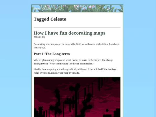 tags/Celeste screenshot