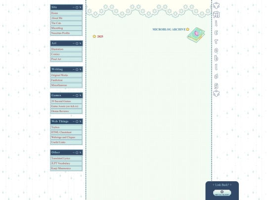 microblogarchive screenshot
