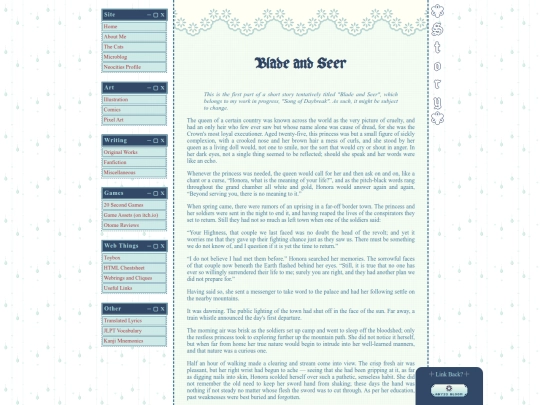 writing/storySongofDaybreak screenshot