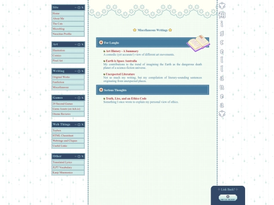 writingmisc screenshot