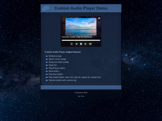 demos/custom_audio_player screenshot