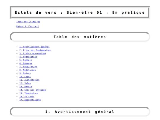 grimoire/bienetre-01-enpratique screenshot
