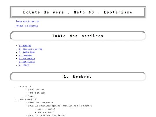 grimoire/meta-03-esoterisme screenshot
