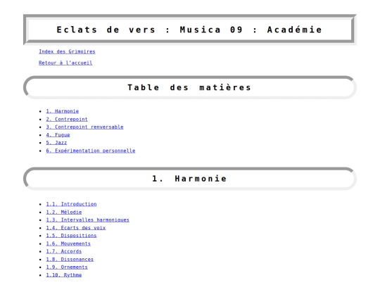 grimoire/musica-09-academie screenshot