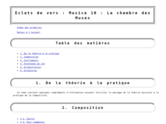 grimoire/musica-10-chamuse screenshot