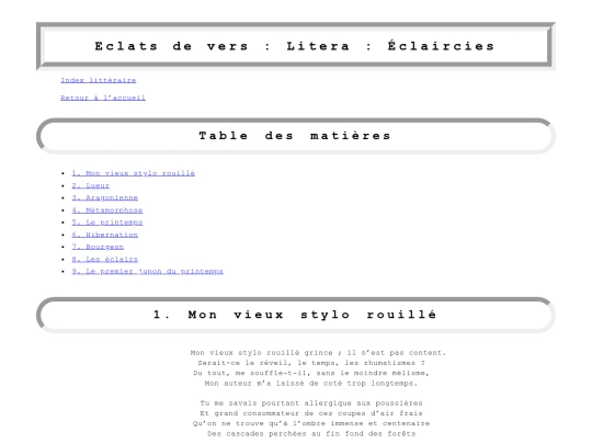 litera/eclairci screenshot