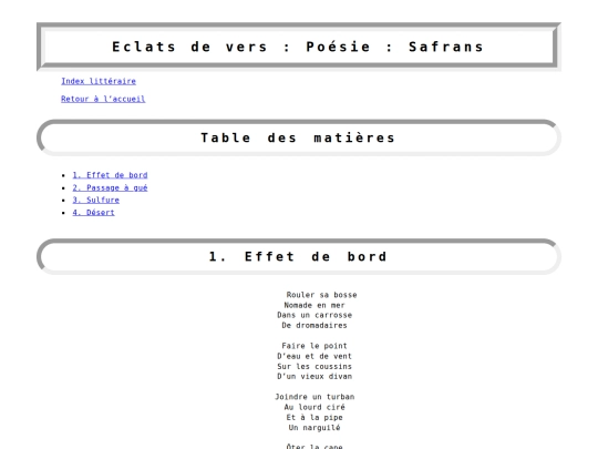 litera/poesie-safrans screenshot
