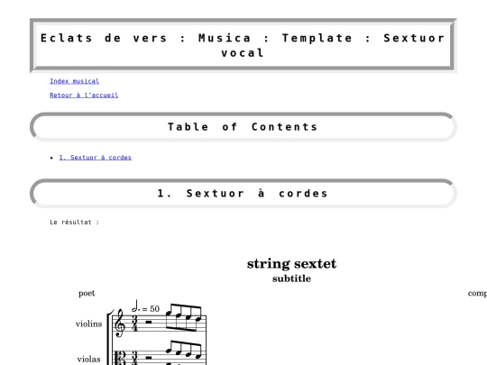 musica/template/string-sextet screenshot