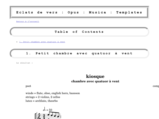 musica/templates/kiosq screenshot