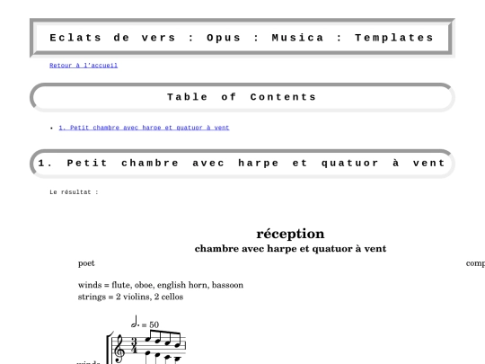 musica/templates/recep screenshot