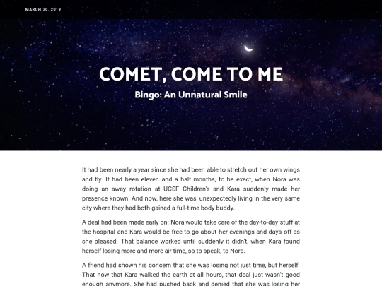 templates/narrative screenshot
