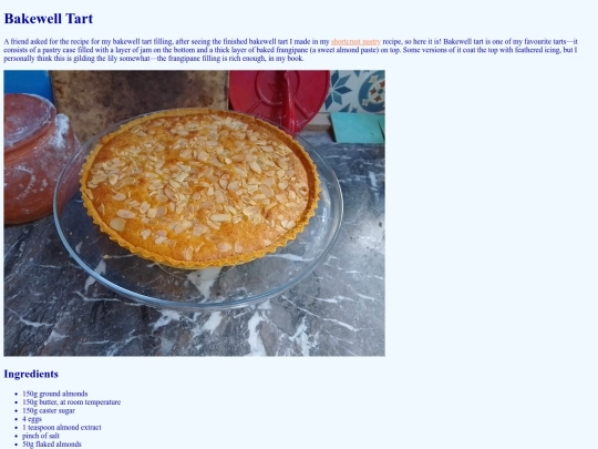 bakery/bakewell/bakewell screenshot