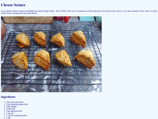 bakery/cheesescone/cheesescones screenshot