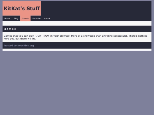 games screenshot