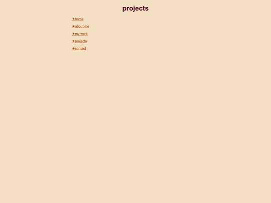 projects screenshot