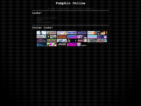 links screenshot