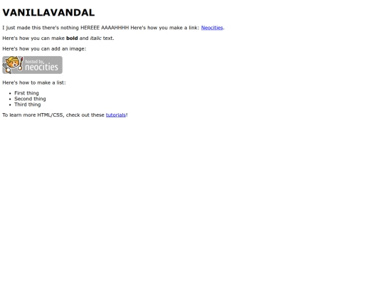 index screenshot