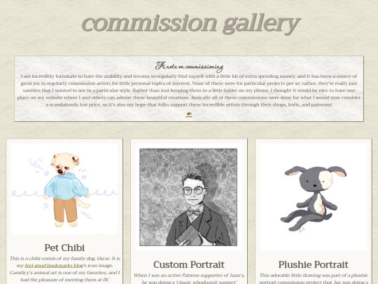 commission-gallery screenshot