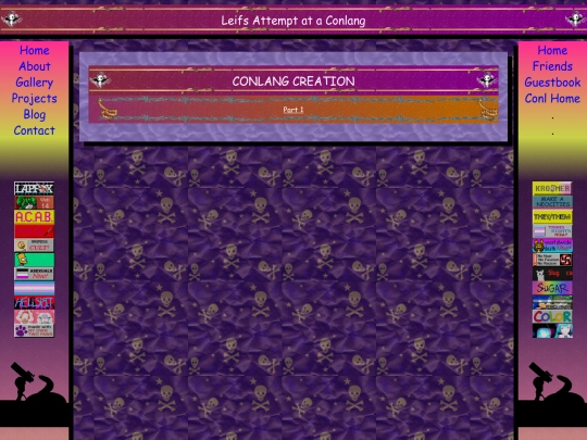 conl/conlang screenshot