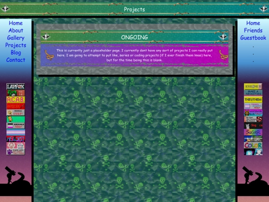 projects screenshot