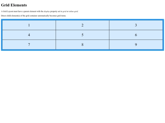 gridcsstest screenshot