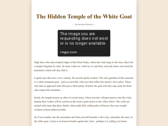 TempleGoat/templegoat screenshot